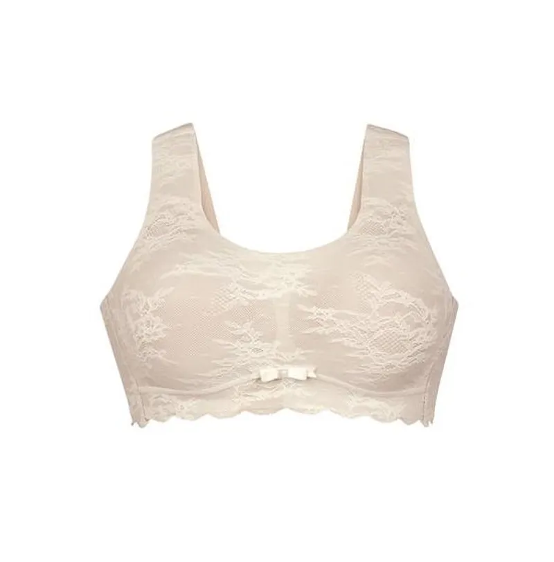 Anita Essential Lace Bralette in Crystal